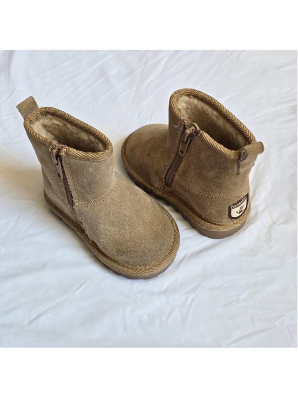 Baby BEARPAW Boots Size 4 Brown - Picture 3 of 6
